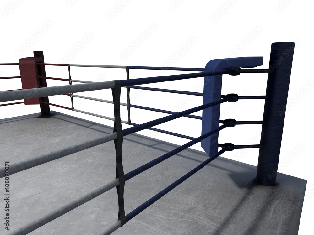 Boxing ring 3D