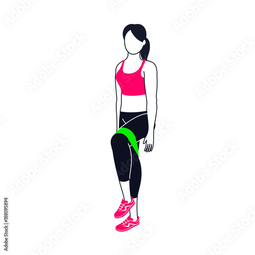 Workout with mini band