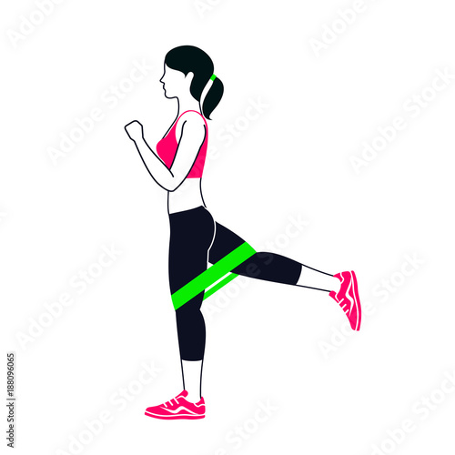 Workout with mini band