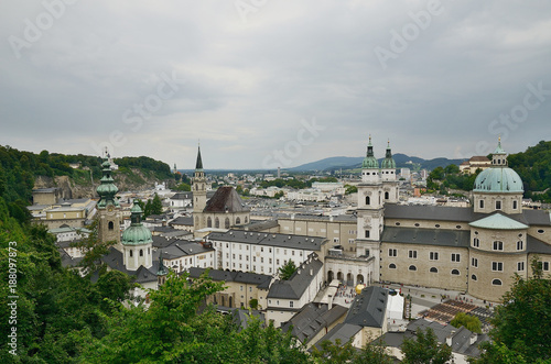 Salzburg, Austria 6 of August, 2016, Editorial photo of panorama © Jiri Dolezal
