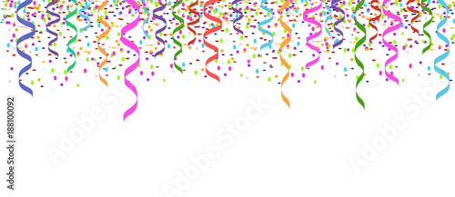 Konfetti Karneval Party Hintergrund