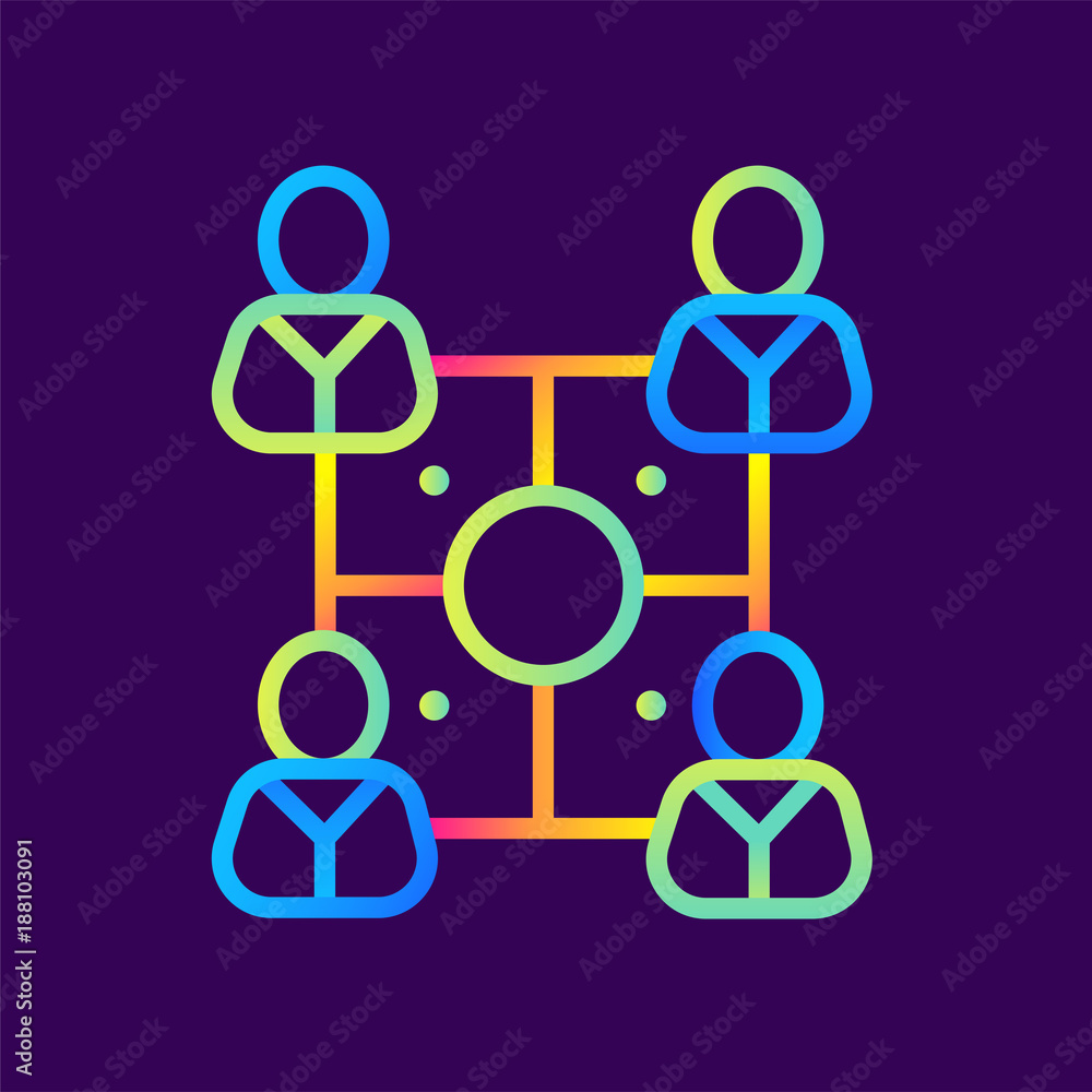 Set of flat icons for startup business. Suitable for print, website and presentation Set of flat icons for startup business. Suitable for print, website and presentation