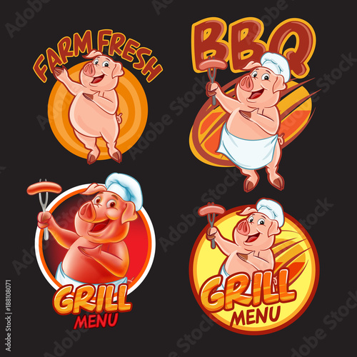 pig labels