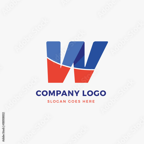 Free Download W Letter Logo Design Template - GFXLoad