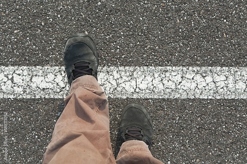 Stepping over the line