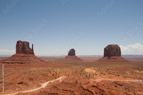 View of Monument Valley