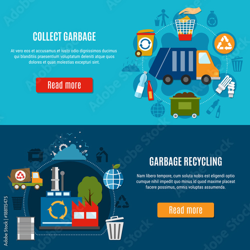 Waste Treatment Horizontal Banners