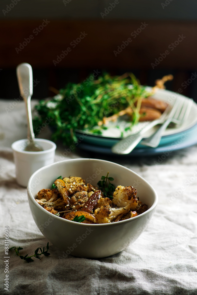 zaatar roasted cauliflower zaatar roasted cauliflower