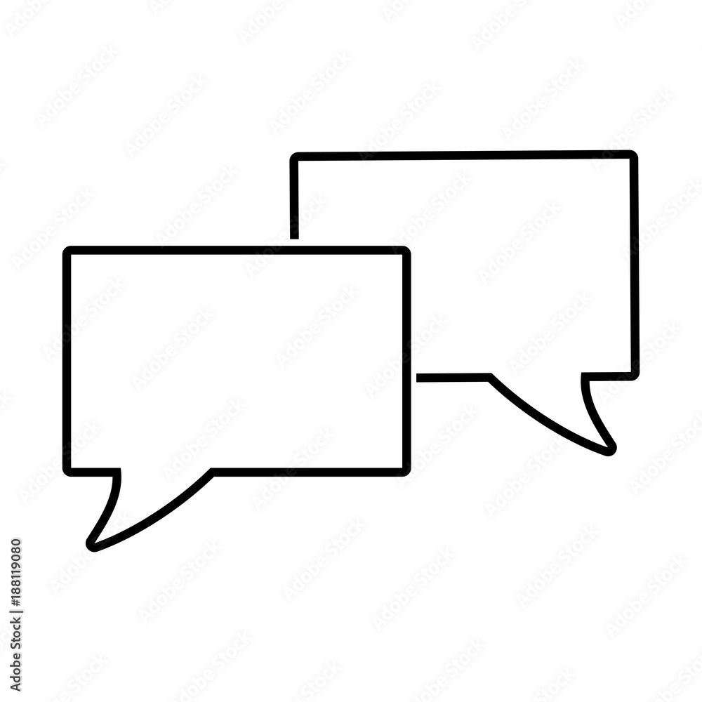 Chat icon. Dialog text Chat icon. Dialog text