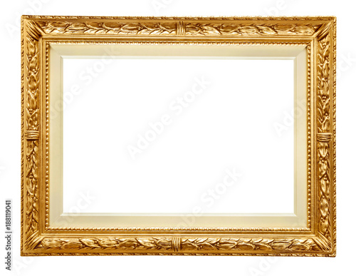 Golden frame