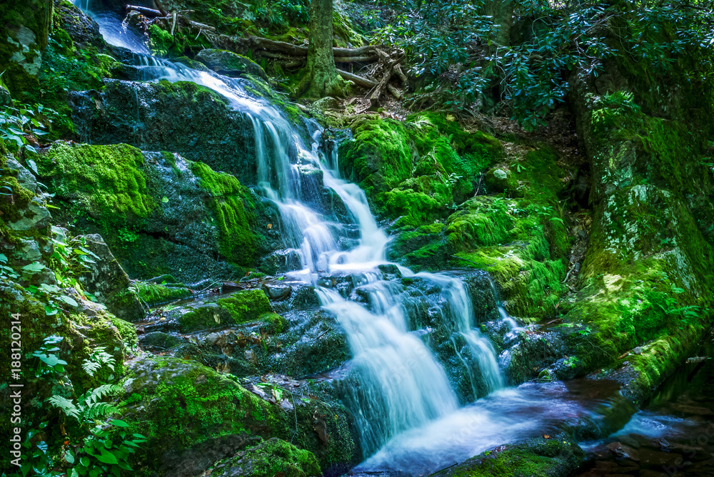 Flowing Buttermilk Falls Flowing Buttermilk Falls
