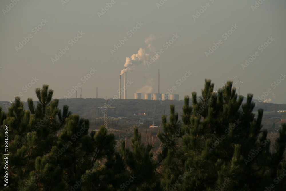 views from the hoppenbruch halde, herten, Germany views from the hoppenbruch halde, herten, Germany