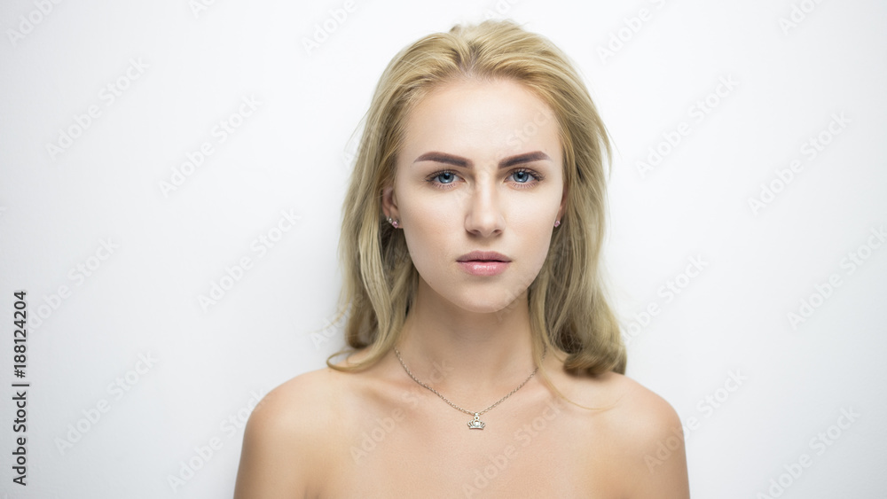 Pretty blond portrait Pretty blond portrait