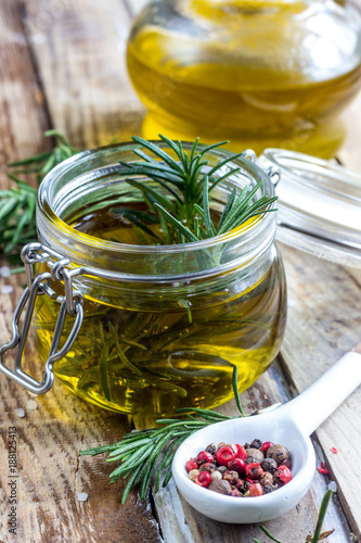 Olive oil rosemary flavored