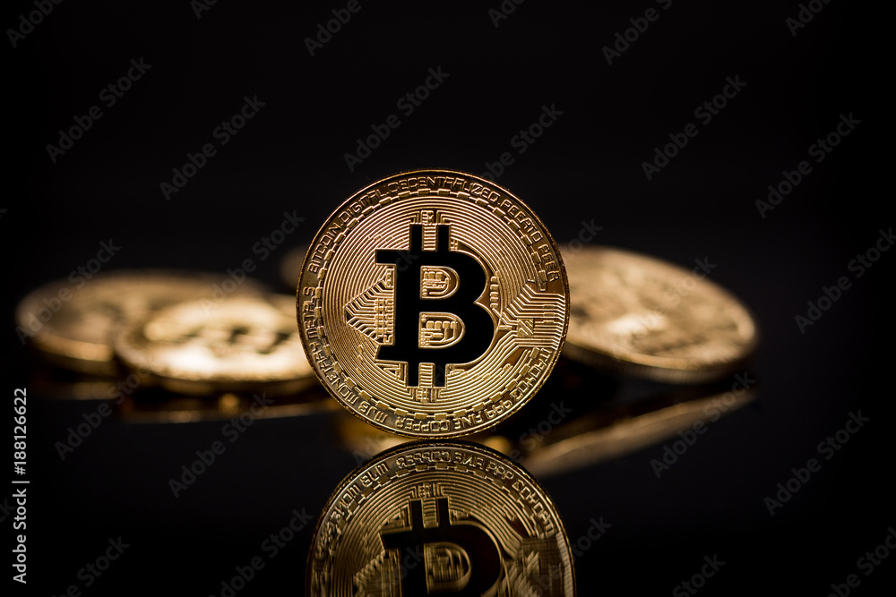 Golden coins Bitcoin Golden coins Bitcoin