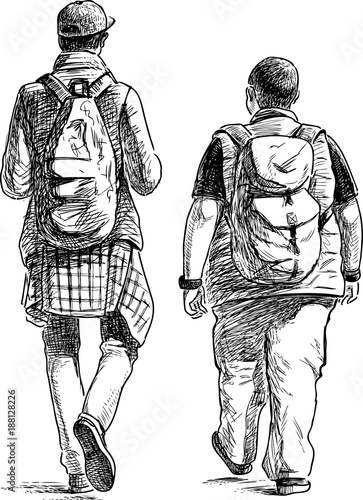 Friends go on a trip