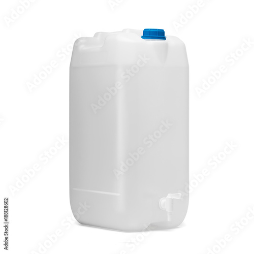 Obraz na płótnie Plastikowy kanister