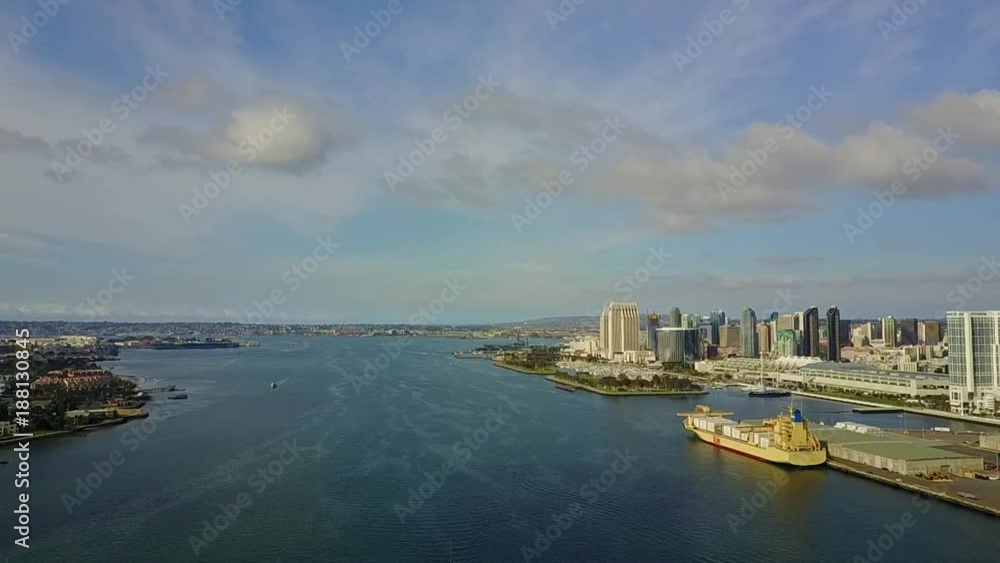 San Diego - Coronado Bridge - Drone Video Aerial Video of San Diego - Coronado Bridge, locally referred to as the Coronado Bridge, is a prestressed concrete/steel girder bridge. San Diego - Coronado Bridge - Drone Video Aerial Video of San Diego - Coronado Bridge, locally referred to as the Coronado Bridge, is a prestressed concrete/steel girder bridge.