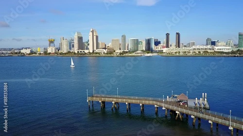 San Diego Downtown - Drone Video Aerial Video of San Diego Downtown.