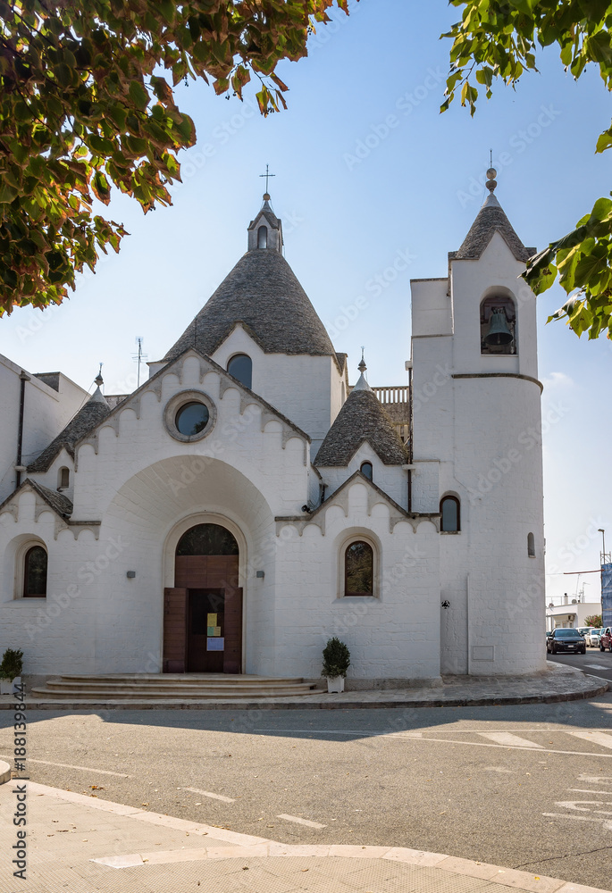 Church in the parish of Sant Antonio in Alberobello