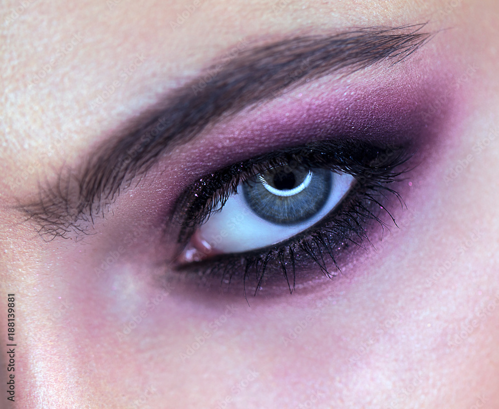 Fototapeta premium Eye, make-up.