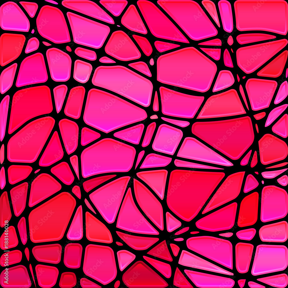 Fototapeta premium abstract vector stained-glass mosaic background