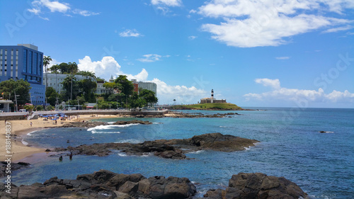 Barra Beach in Salvador Bahia Brazil