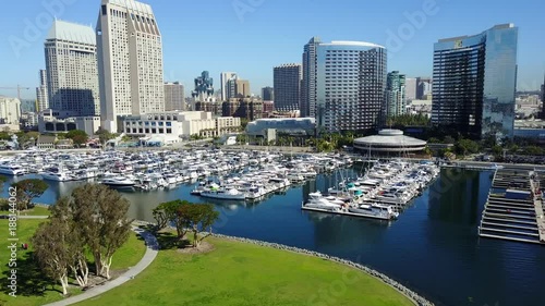 San Diego Downtown - Drone Video Aerial Video of San Diego Downtown.