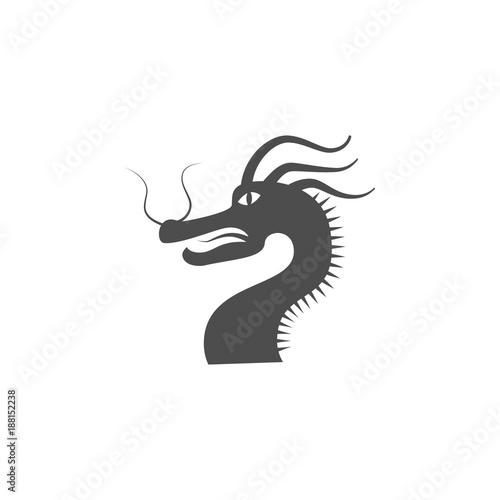 The Dragon icon. Elements of Chinese culture icon. Premium quality graphic design icon. Baby Signs, outline symbols collection icon for websites, web design, mobile app