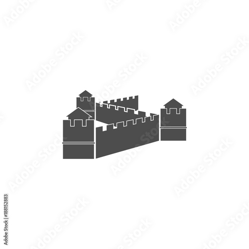 Chinese Wall icon. Elements of Chinese culture icon. Premium quality graphic design icon. Baby Signs, outline symbols collection icon for websites, web design, mobile app