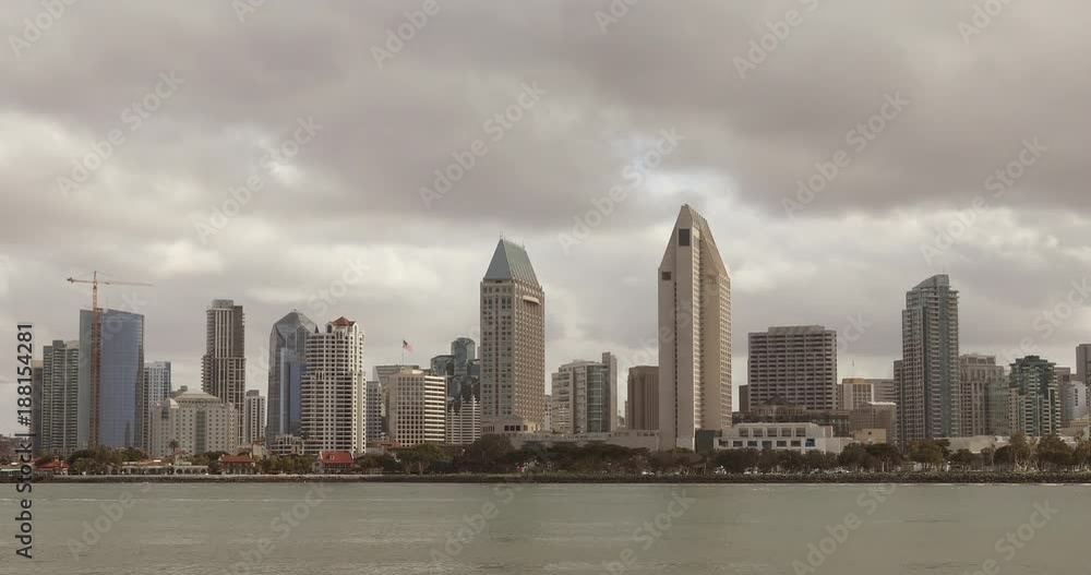 Downtown Skyline of San Diego California USA Downtown Skyline of San Diego California USA