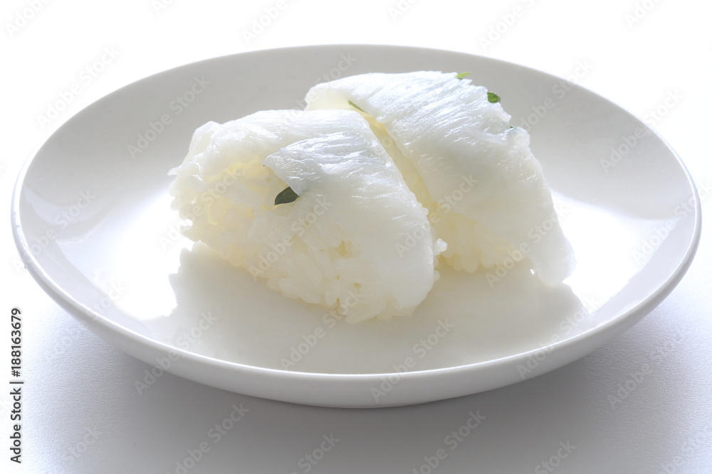 Flat Sushi Image Flat Sushi Image