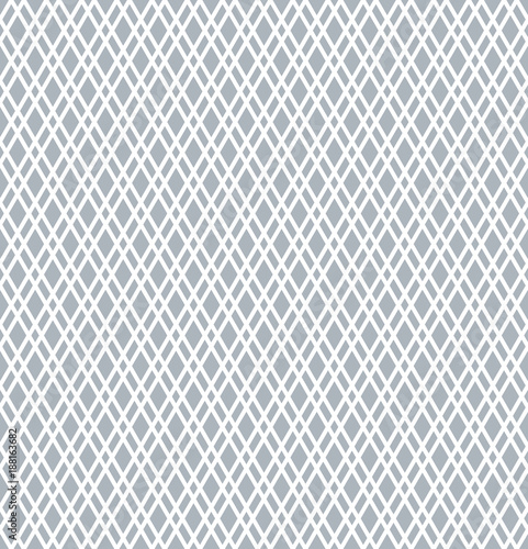 Seamless diamonds pattern. Geometric latticed texture.