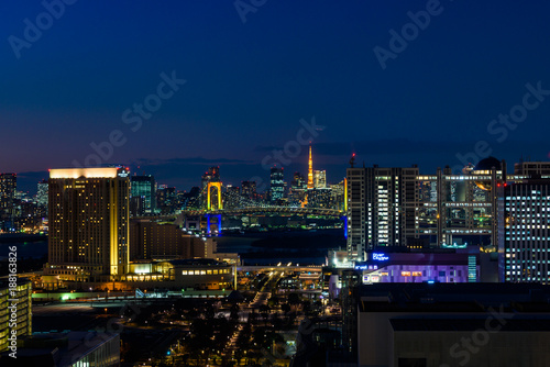 お台場からの東京の夜景