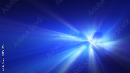 Blue abstract light background