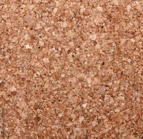 Brown cork board texture as background © Oxana Morozova