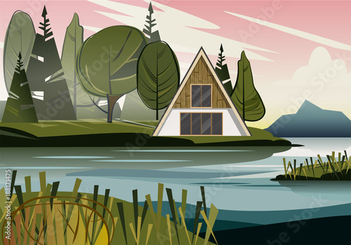 the house on the lak