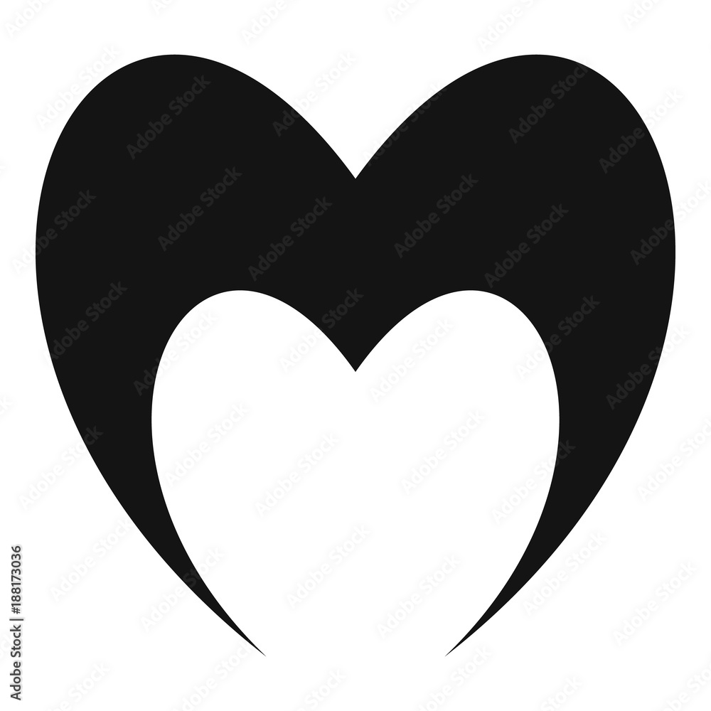 Prophetic heart icon. Simple illustration of prophetic heart vector icon for web. Prophetic heart icon. Simple illustration of prophetic heart vector icon for web.