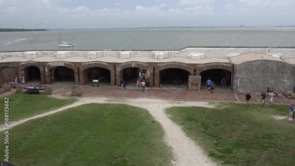 Fort Sumter Interior Wall Fort Sumter Interior Wall