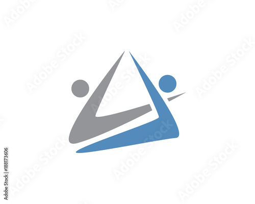 a letter people logo