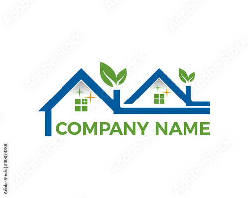house cleaning logo