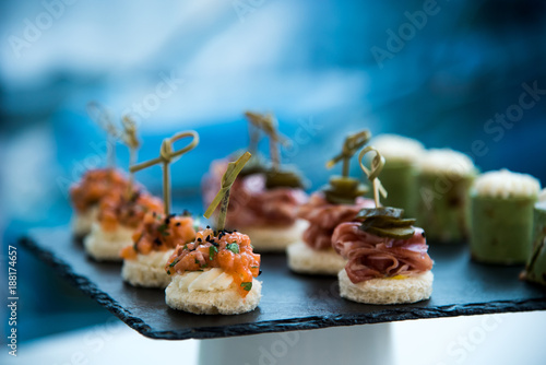 Coffee break prepare for serve guests attending seminar during break time in meeting room