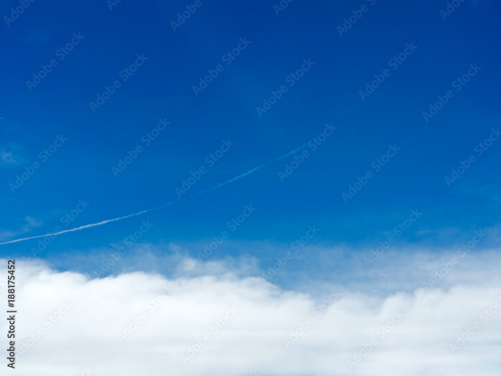 Landscape View of Blue Sky with Cloud Landscape View of Blue Sky with Cloud
