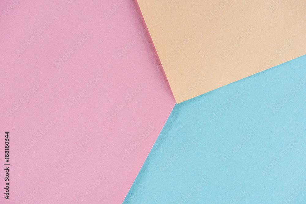 geometrical composition made of pastel colors papers geometrical composition made of pastel colors papers