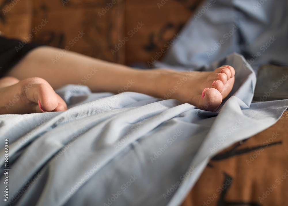 Fototapeta premium Woman Legs Relaxing