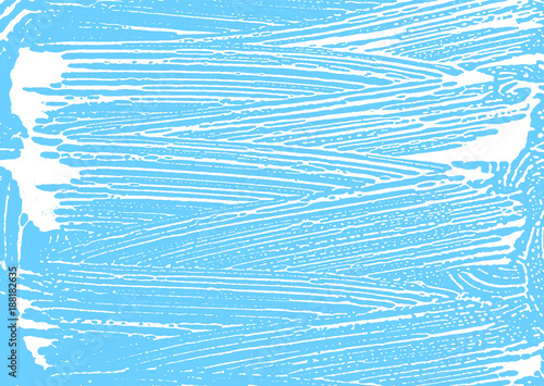 Natural soap texture. Admirable light blue foam trace background. Artistic flawless soap suds. Cleanliness, cleanness, purity concept. Vector illustration.
