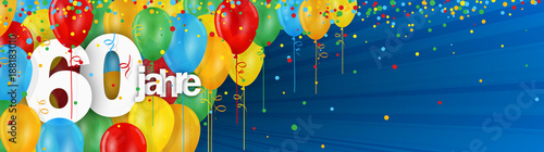 60 JAHRE – ALLES GUTE ZUM GEBURTSTAG