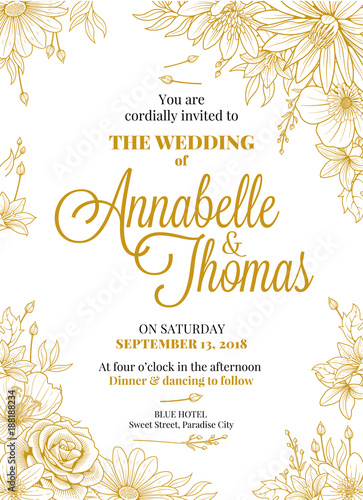 Wedding Invitation Design