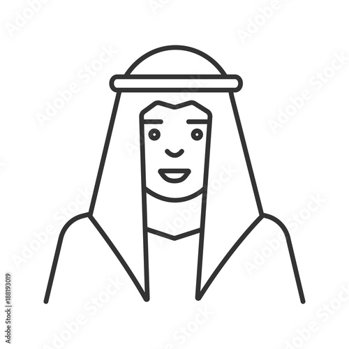 Sheikh linear icon