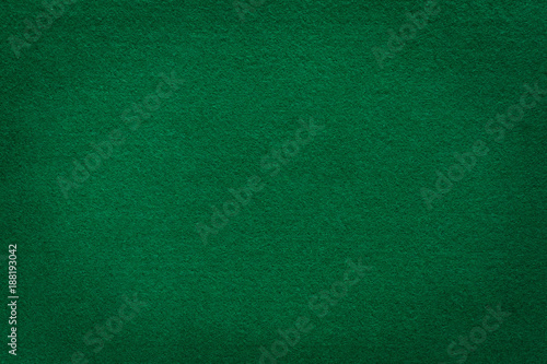 Green felt texture for casino background photo